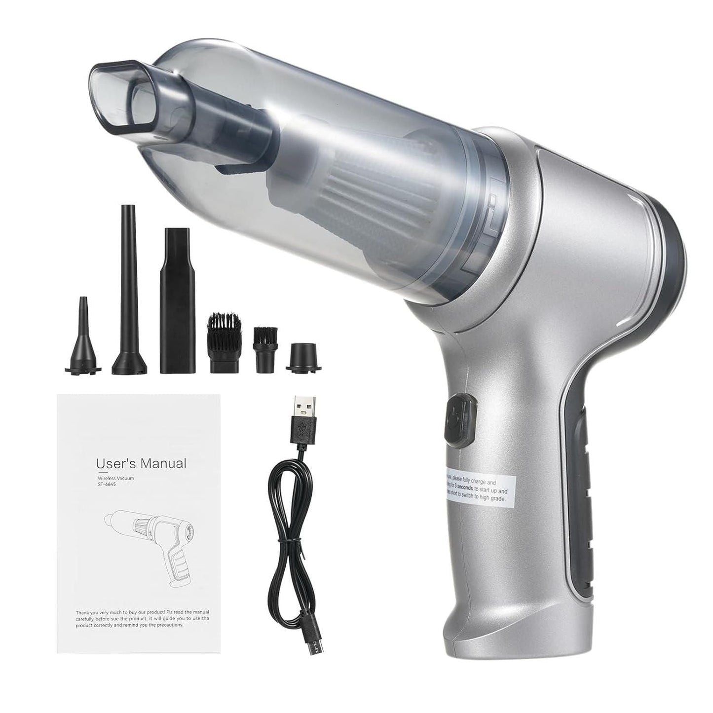 Wireless Mini Vacuum Cleaner